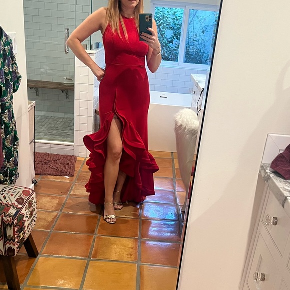 Betsy & Adam tiered ruffles dress - Picture 3 of 8